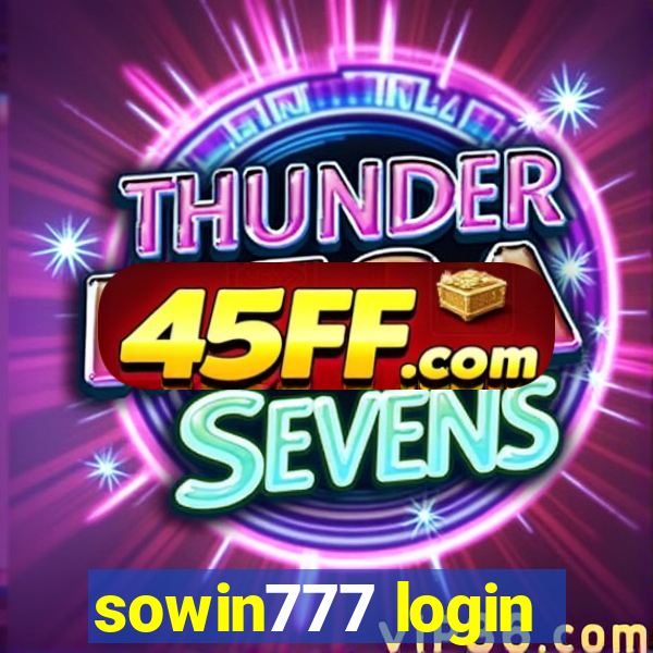 sowin777 login